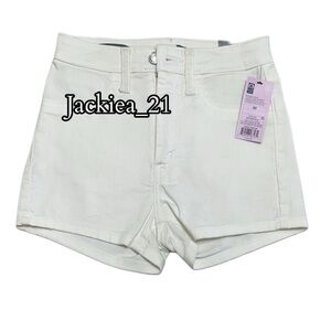 💙❤️ Women's White Denim Shorts